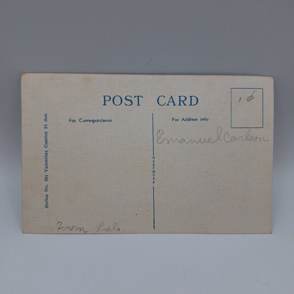 Valentine Comics Johnnie Series No 264 Vintage Postcard Retro Humoristic Art Jon - Picture 2 of 6